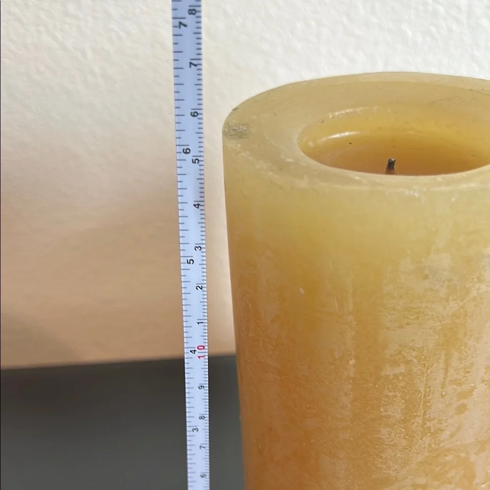 Crate&Barrel 6 inch Pillar Candles